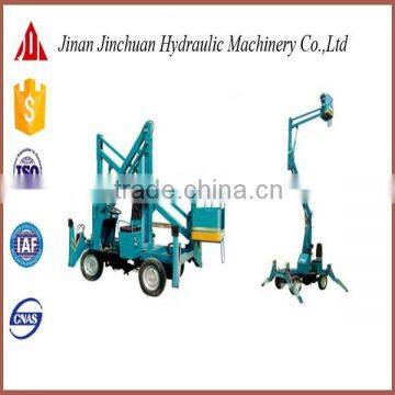 gold quality Crank arm hydraulic lift table in low price
