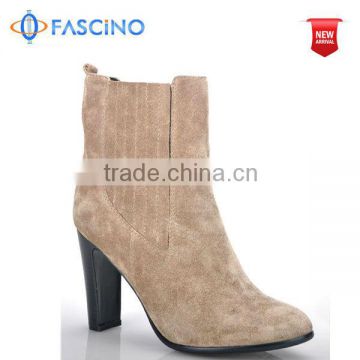 fashion high heel rubber boots ladies