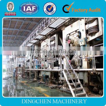 High Quality 1575mm Culture Paper Making Machine Waste Paper Recycling Plant & Machinery