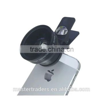 Original MINS 49MM Wide Angle 0.45X Micro Lens For Mobile Phone MT-3447