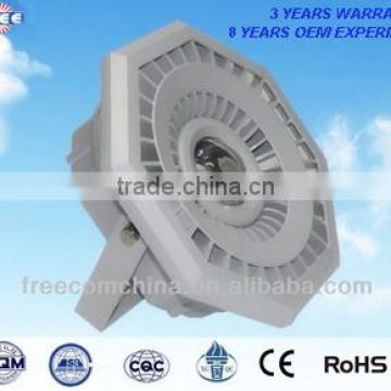 10W COB LED spot Light lamp shell die casting IP65 octagon for condole top, inside the wall and skirting line