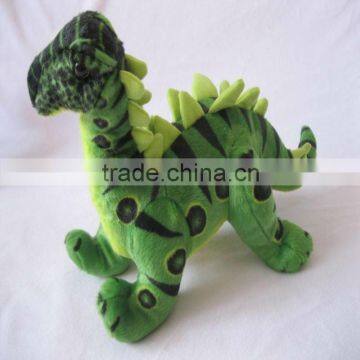 Big green Stegosaurus soft toy dinosaure