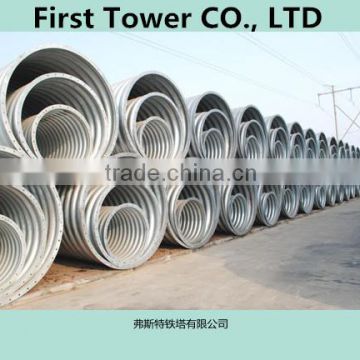Galvanized steel 10inch 24 inch drain pipe