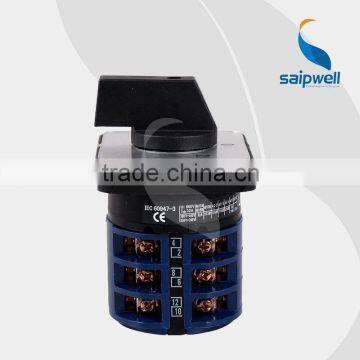 SAIP/SAIPWELL Electrical Equipment Rotary Manual 220V Tumbler Switch Made In China