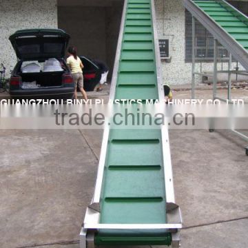 Sediment conveyor, Inclined PVC& Rubber Belt Conveyor factory