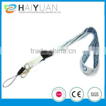 factory direct safety breakaway polyster woven lanyard