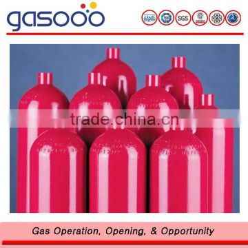 67.5L 150bar fighting fire Gas Cylinder Type I with TPED