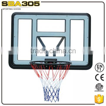 SBA305 giant acrylic basketball backboard with brackets
