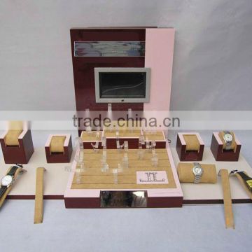 Luxury wooden watch display factory price