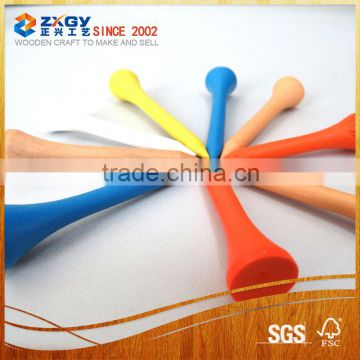 2014 New design Various styles wooden golf tees
