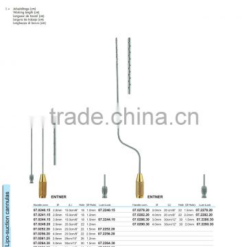 Lipo suction cannulas Medical Instruments Pakistan