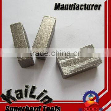 Multi blade diamond segment for granite cutting, diamond segment for saw blade