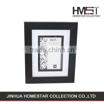 Factory main products!simple design photo frame black frame on sale