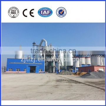 Low cost cement plant design and costruction