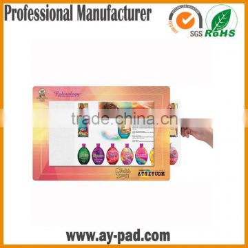AY Promotional Counter Mat, Photo Framed Insert Counter Mat 420 x 297 x 1 mm With Natural Rubber