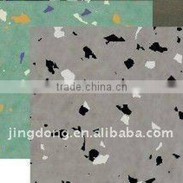 High-grade rubber floor /Galaxy Hammered Tile/Indoor elastic rubber floor