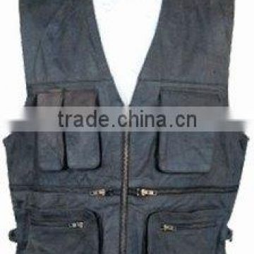 DL-1585 Leather Vests