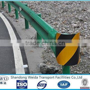 hot dip Galvanized Highway Guard rail Finish /Guardrail End Terminal