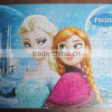 2016 best seller eco-friendly high quality large piece jigsaw puzzle