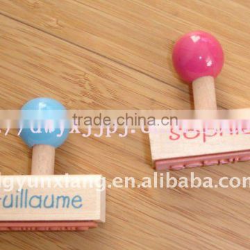Crafts High quality wooden stamp