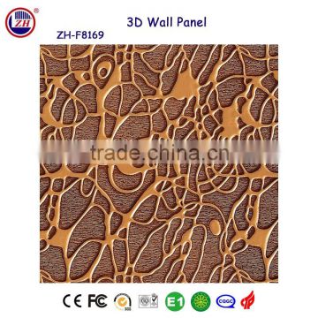 Guangzhou factory price interior decoration 3d wall art panels