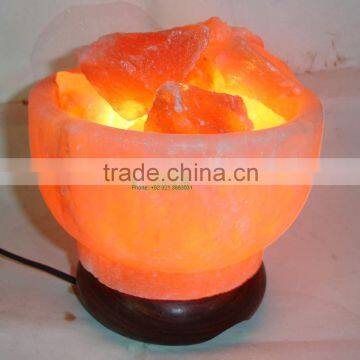 ROCK SALT LAMP BOWL