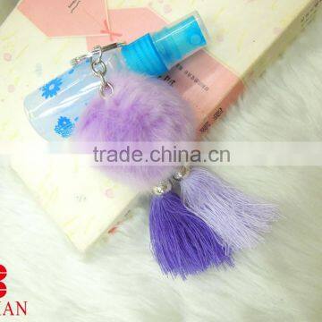 Handbag accessories pom pom keychain for gift