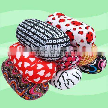 2014 best tube shape cushion with printing