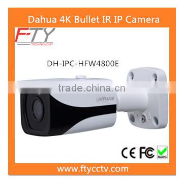 Original Dahua DH-IPC-HFW4800E 4K 12MP PoE Mini IR Bullet Camera IP