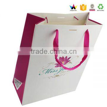 Wholesale alibaba A4 size logo art paper bag