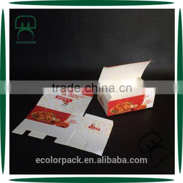 Simple structure Cheapest paper box in the world foldable food grade paper box