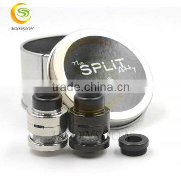 2016 latest production rda split atty 316SS split atty atomizer split rda atomizer with wholesale price