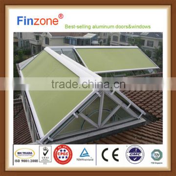 Customized cheap commercial multi-color aluminum retractable awning