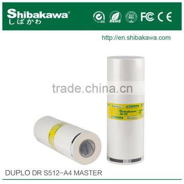 Digital duplicator master ,High Quality&Compatible Master Roll Duplo DR-S512