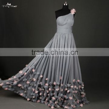 Dress Material/ Unstitched Dress For Women And Girls Synthetic Crepe Dress  Material In Grey Color Combination Best Quality for Everyday Use (Pack-1).