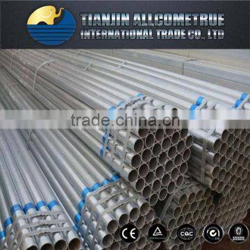 Hot Dipped Galvanised Carbon Steel Pipe / Steel Tube Galvanizing Steel Pipe