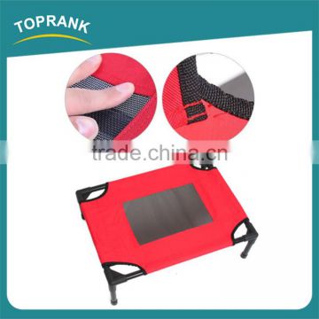 Hot sale red removable metal frame washable waterproof dog bed