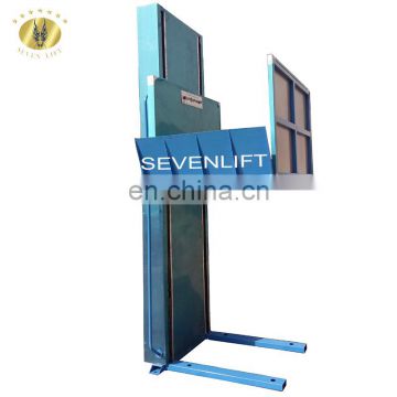 7LSJW Shandong SevenLift 1.5m 2.2kw vertical wheelchair indoor man stair platform lift for disabled