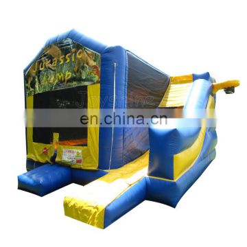 Inflatable Jurassic Fun Park Kids Jump Bounce House Castle Combo With Slide