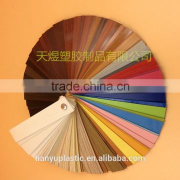 Solid Color PVC Edge Banding Strips for Furniture Decoration