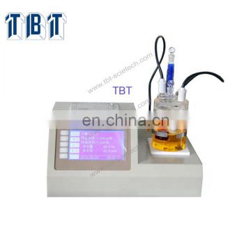 TBT-2122C Coulometric Karl Fischer Titrator of petroleum products