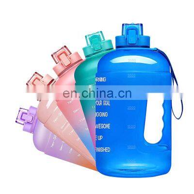 32oz portable motivational eco friendly protein sports outdoor hiking colorful fitness one gallon water bottle