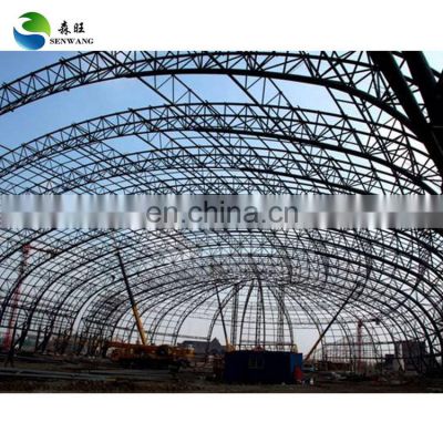 prefabricated steel structure building steel roof structure for prefab factory building