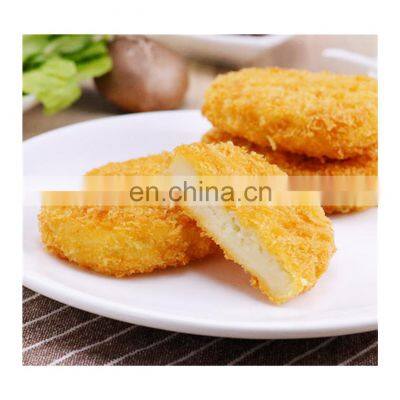 Good price potato pie frozen breaded potato cake