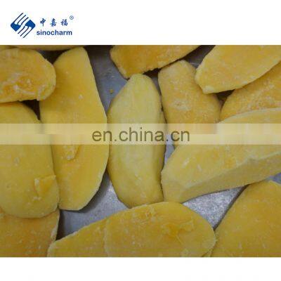 Sinocharm BRC-A approved IQF mango cut Frozen mango