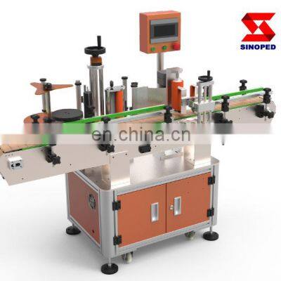Semi automatic labeling machine for PET bottles with date printer function T-401
