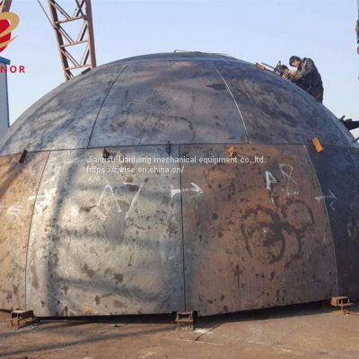 Large Hemispherical Head with Iron Steel for Tank end 10000mm*30mm