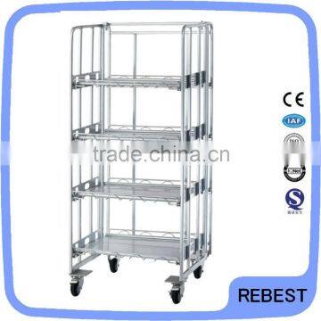 Heavy duty floor warehouse rack