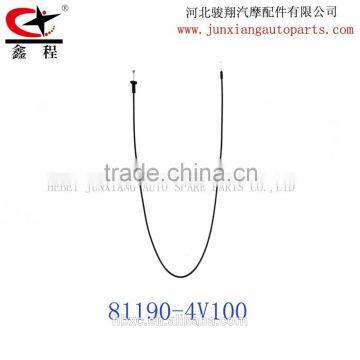 HEBEI JUNXIANG COMPANNYAUTOMOBILE BONNET CABLE OEM NO.81190-4V100