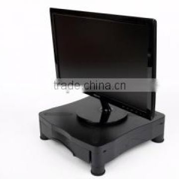 Height Adjustable Computer Plastic Monitor Stand
